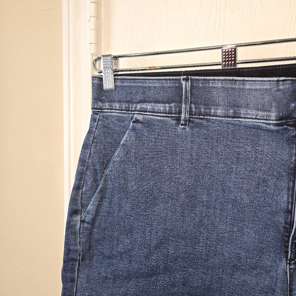 Torrid Refined Denim Trouser Shorts - Picture 7 of 13